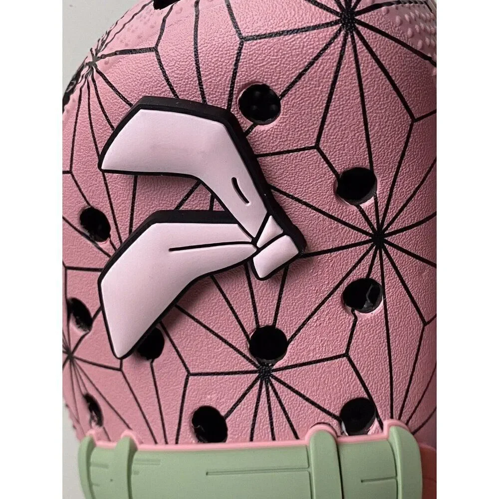 Crocs Demon Slayer Nezuko‎ Pink Anime Classic Clog 209320-206 Men’s Sz 12 NEW